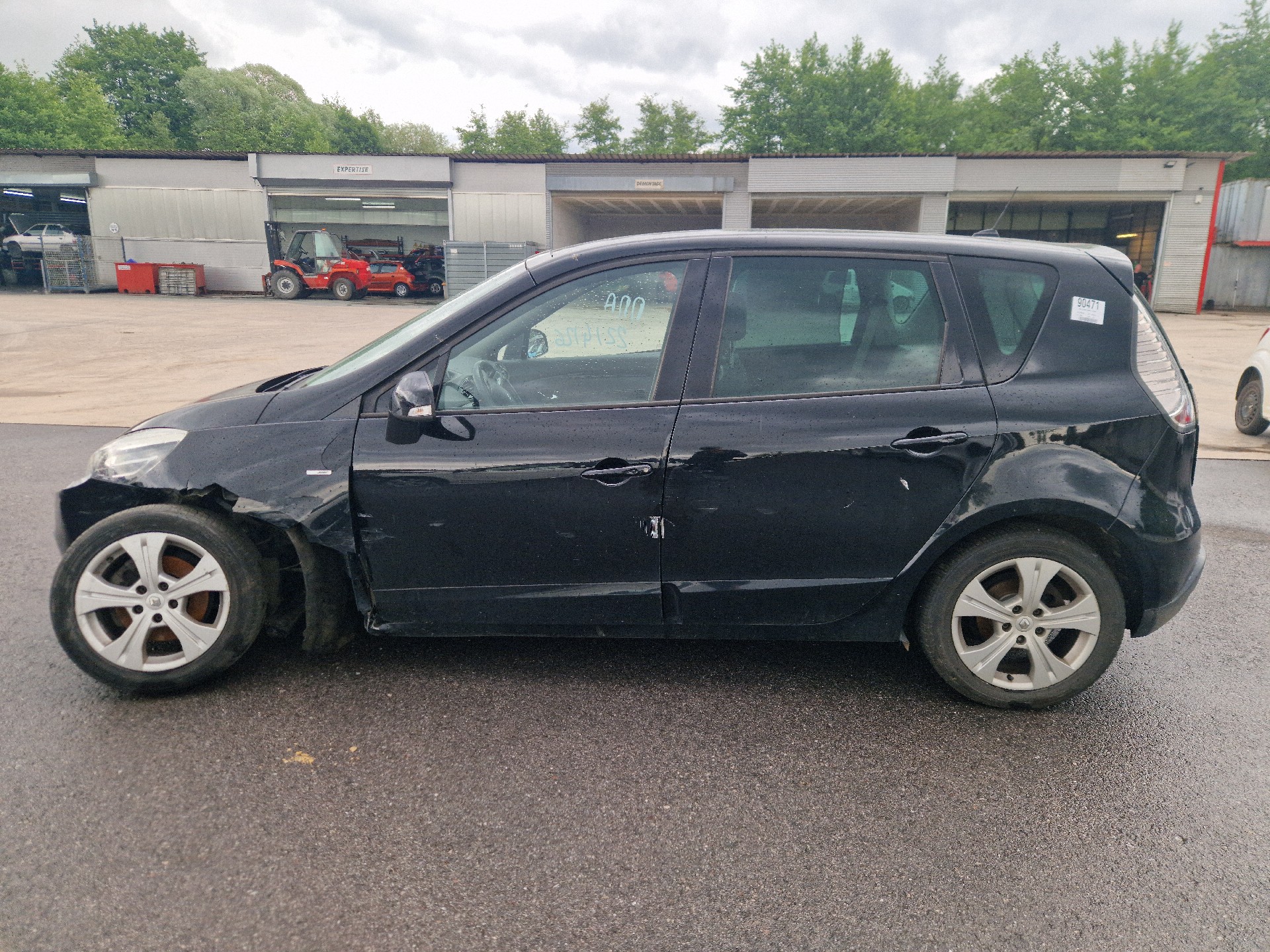 Aile avant droit pour RENAULT SCENIC 3 PHASE 2 Aile avant droit pour RENAULT SCENIC 3 PHASE 2