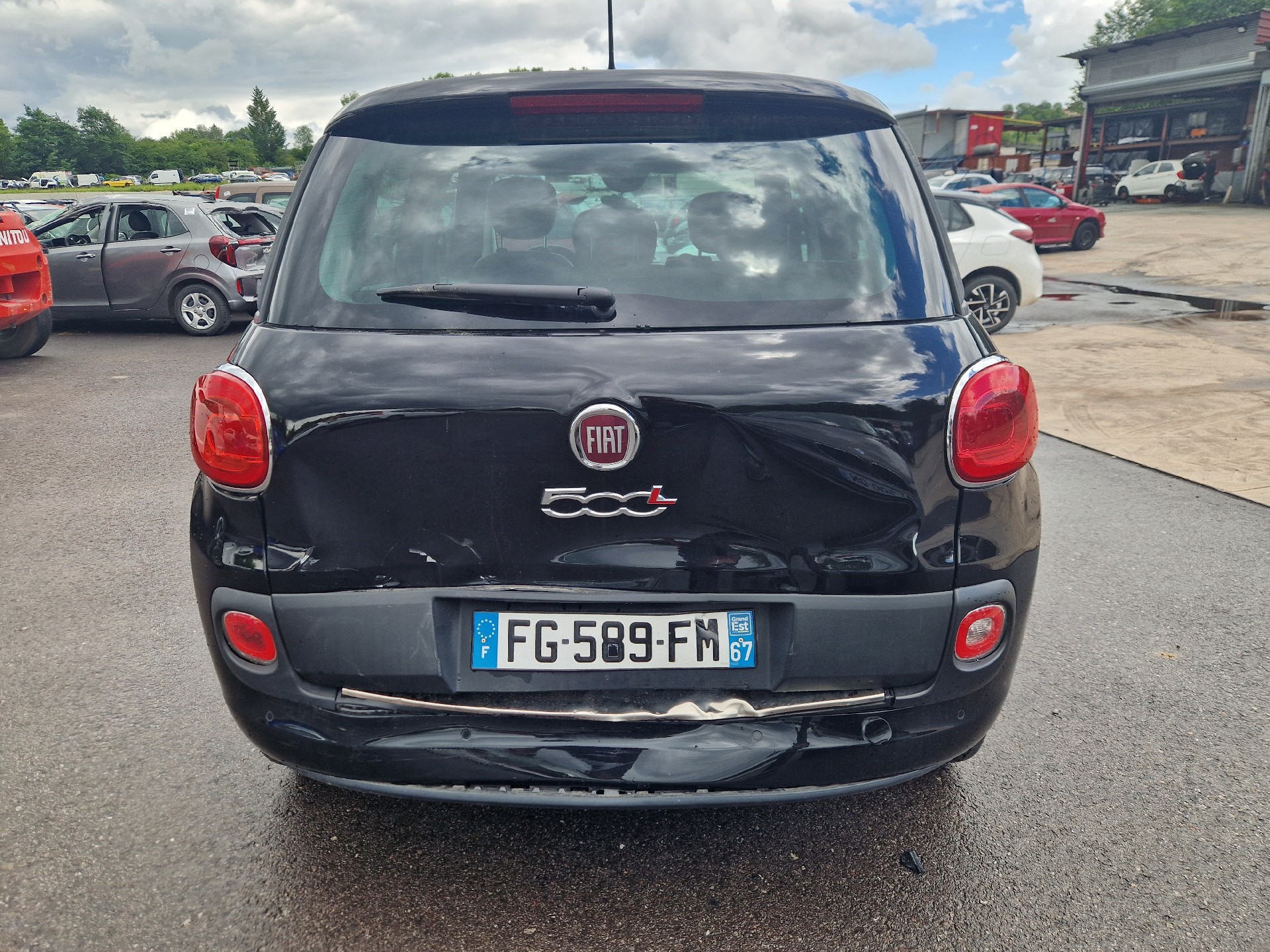 Pare choc avant pour FIAT 500L PHASE 2 Pare choc avant pour FIAT 500L PHASE 2