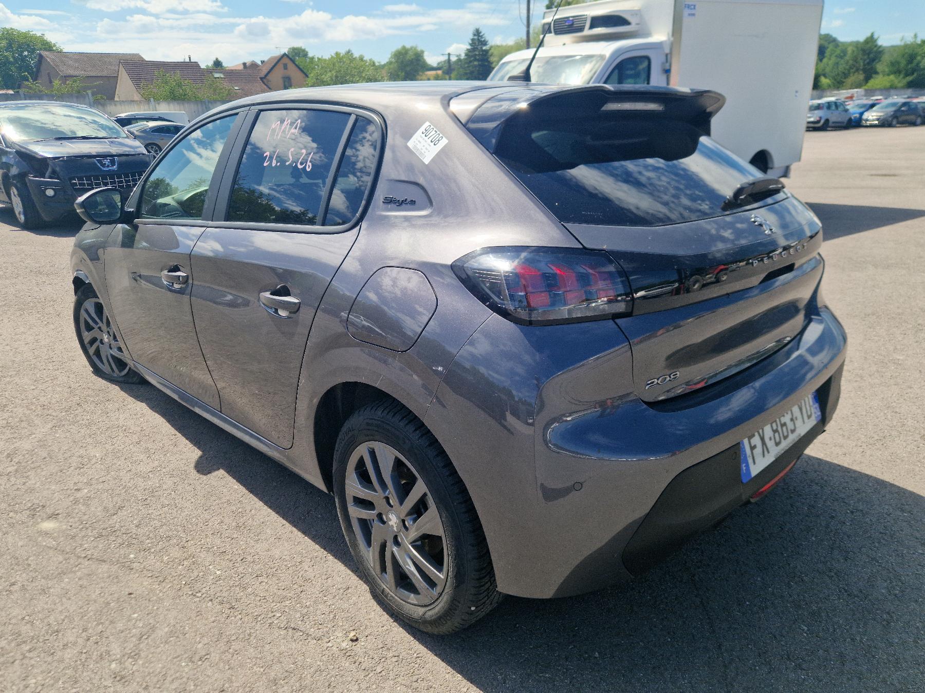 Plage arriere pour PEUGEOT 208 2 Plage arriere pour PEUGEOT 208 2
