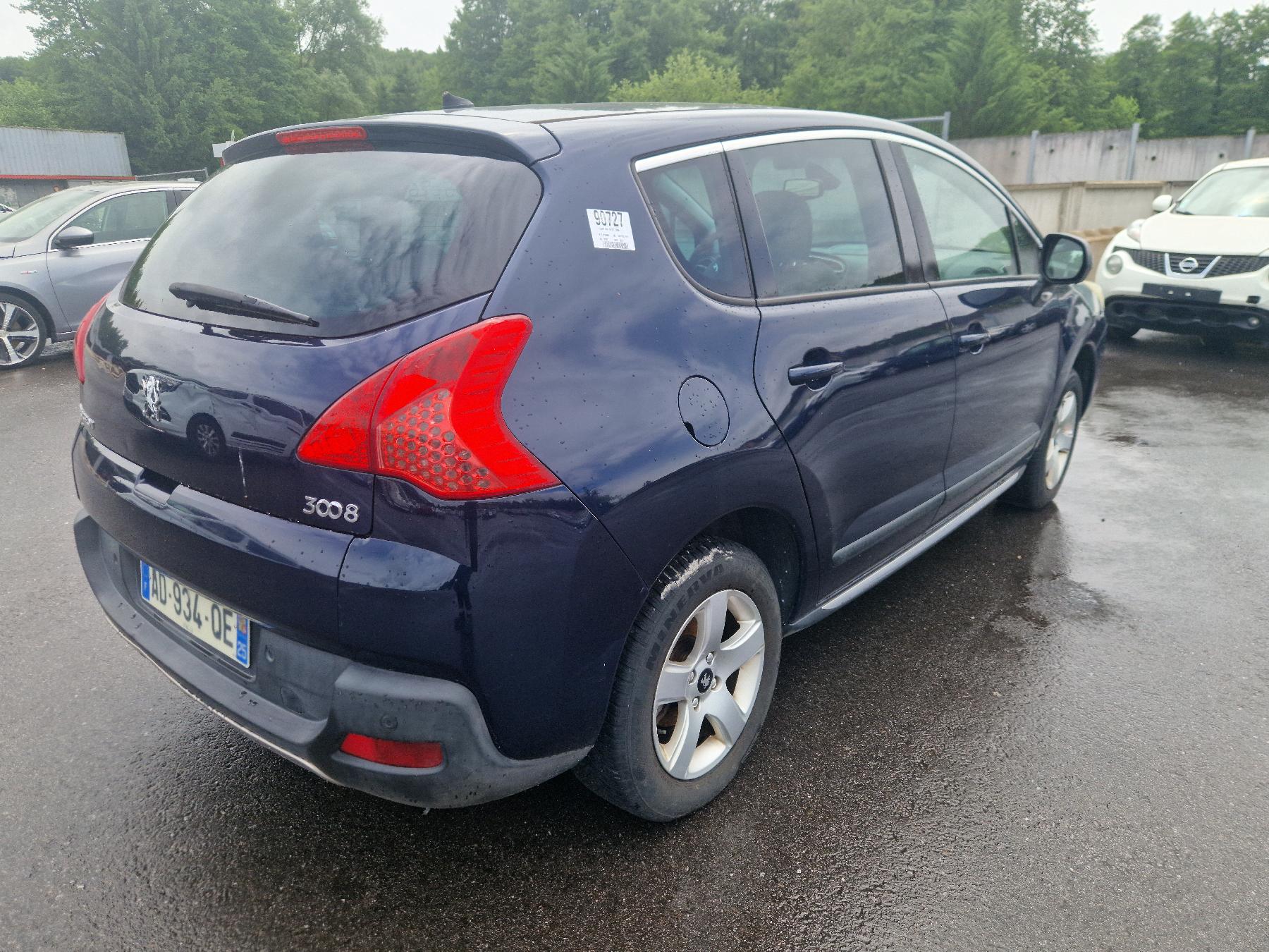 Renfort pare choc arriere (traverse) pour PEUGEOT 3008 1 PHASE 2 Renfort pare choc arriere (traverse) pour PEUGEOT 3008 1 PHASE 2