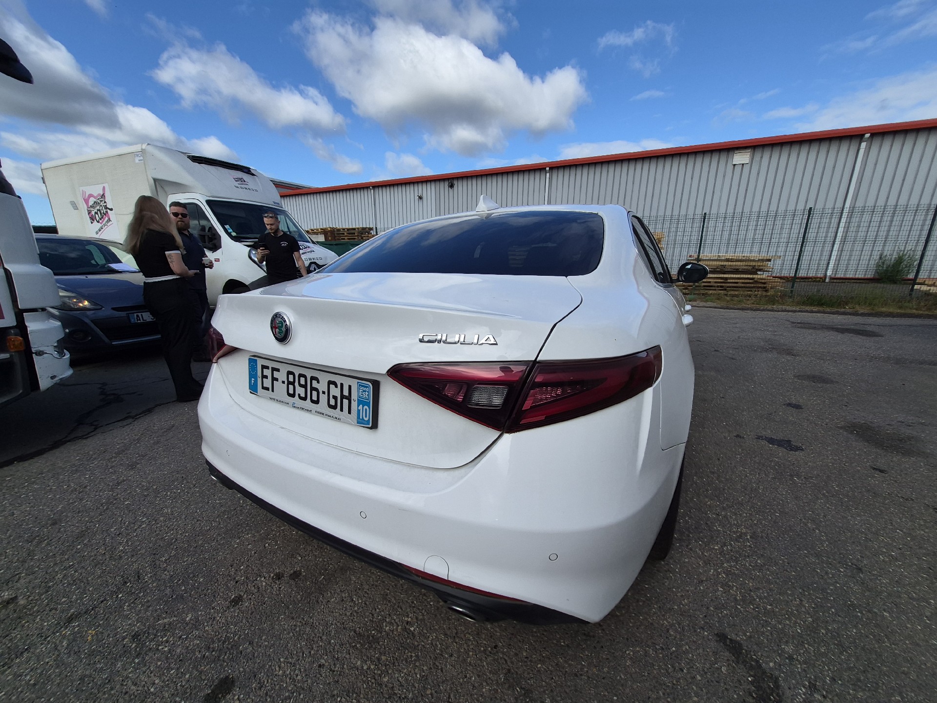 Pare choc arriere pour ALFA ROMEO GIULIA 2 PHASE 1 Pare choc arriere pour ALFA ROMEO GIULIA 2 PHASE 1