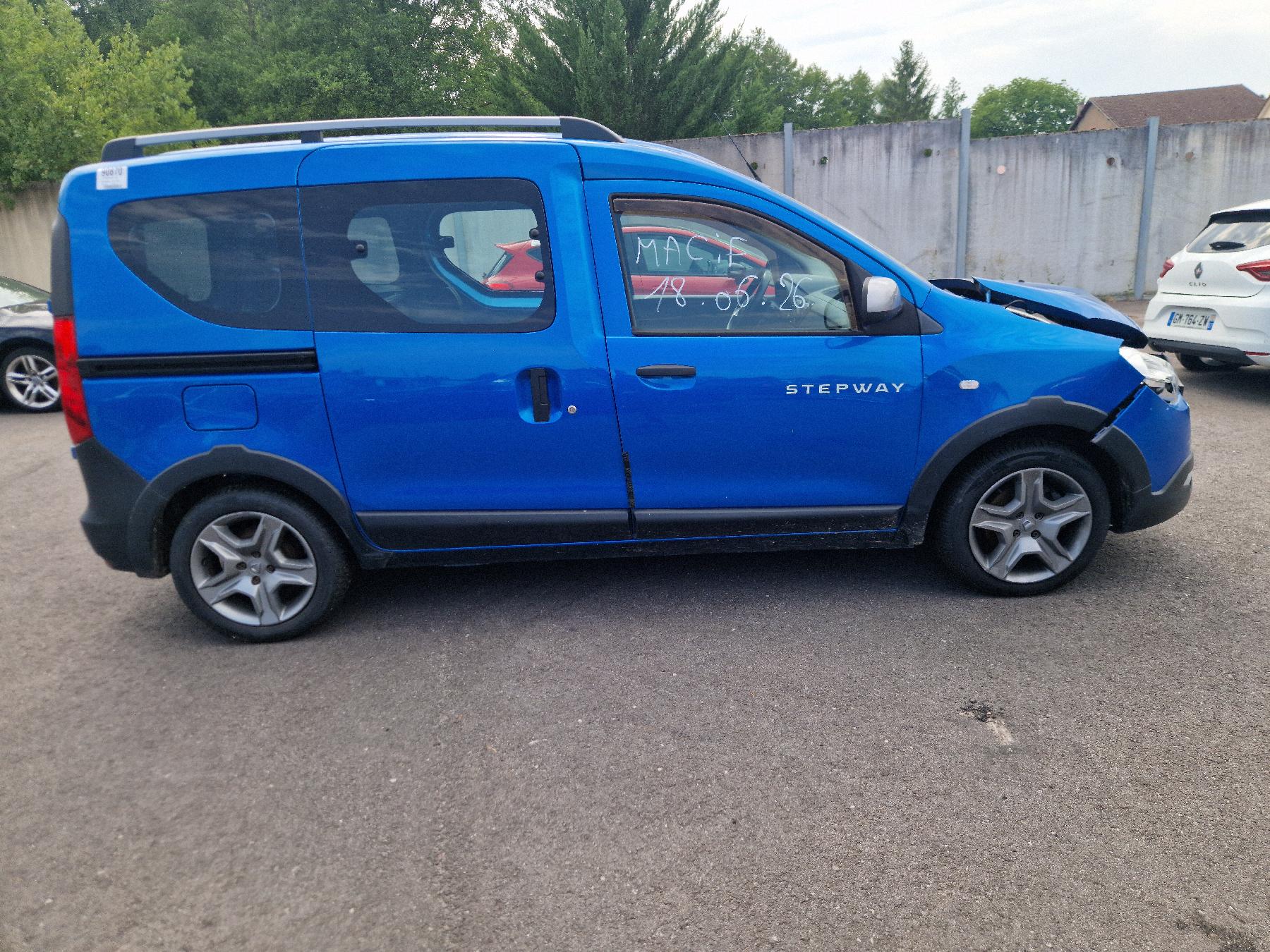 Porte laterale gauche pour DACIA DOKKER PHASE 2 Porte laterale gauche pour DACIA DOKKER PHASE 2