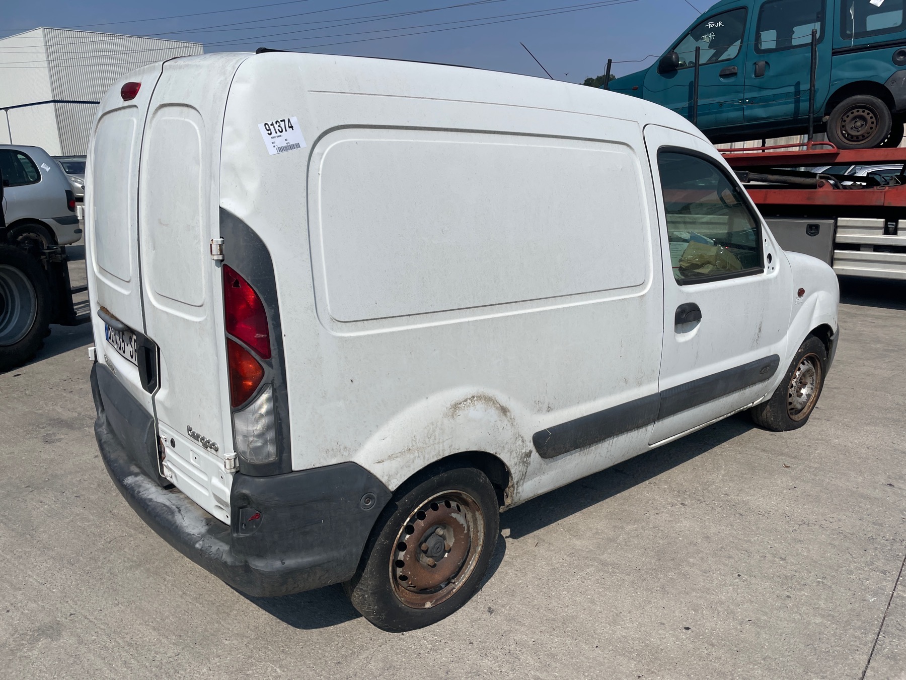 Aile avant gauche pour RENAULT KANGOO 1 PHASE 1 Aile avant gauche pour RENAULT KANGOO 1 PHASE 1