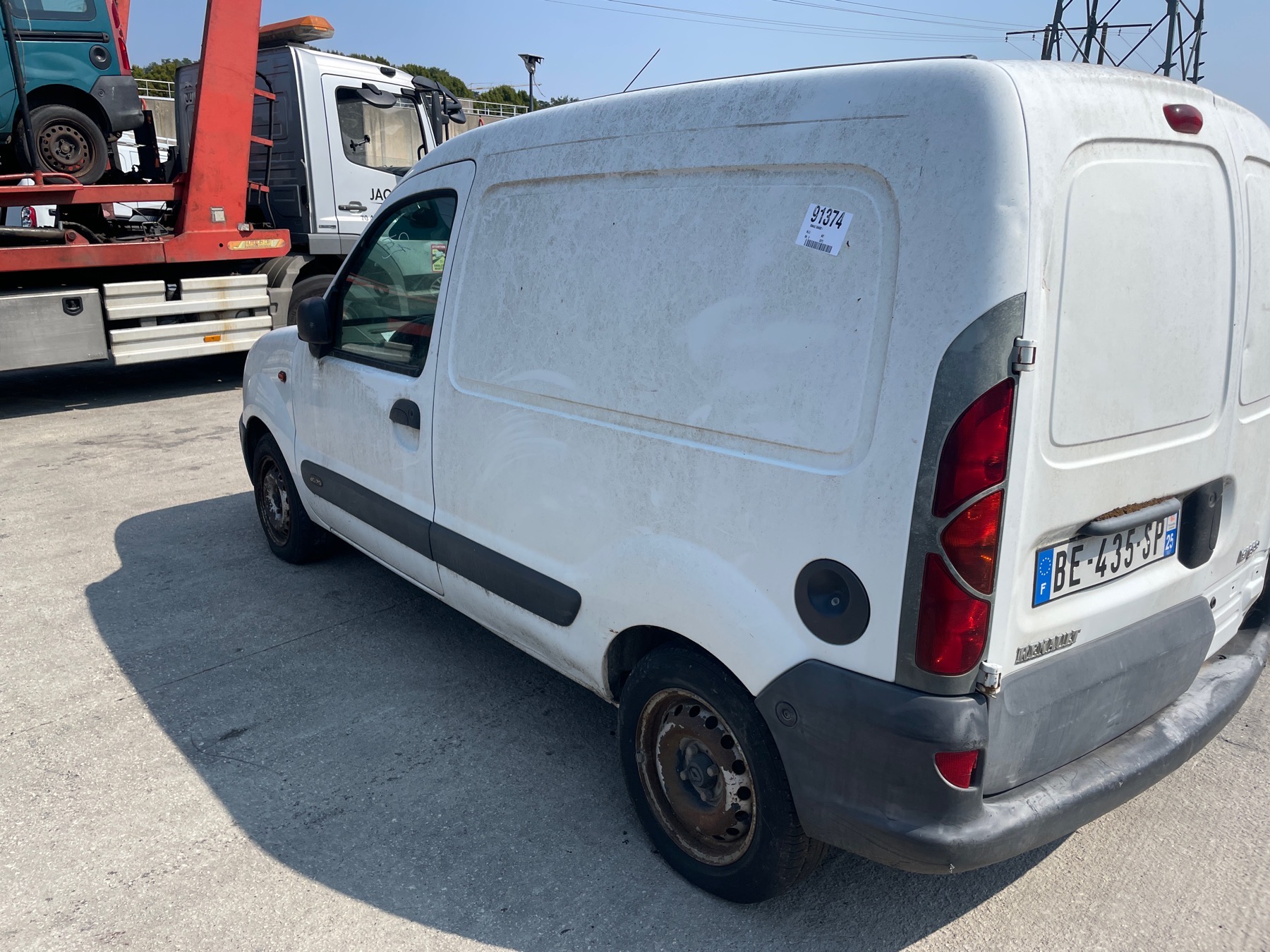Aile avant gauche pour RENAULT KANGOO 1 PHASE 1 Aile avant gauche pour RENAULT KANGOO 1 PHASE 1