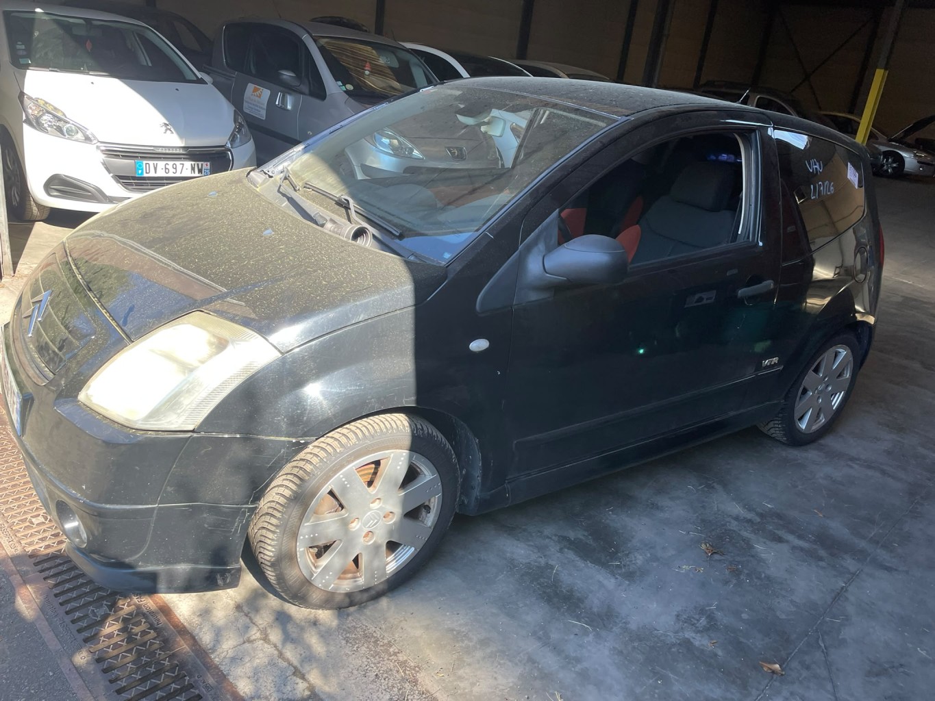 Optique avant principal gauche (feux)(phare) pour CITROEN C2 PHASE 1 Optique avant principal gauche (feux)(phare) pour CITROEN C2 PHASE 1