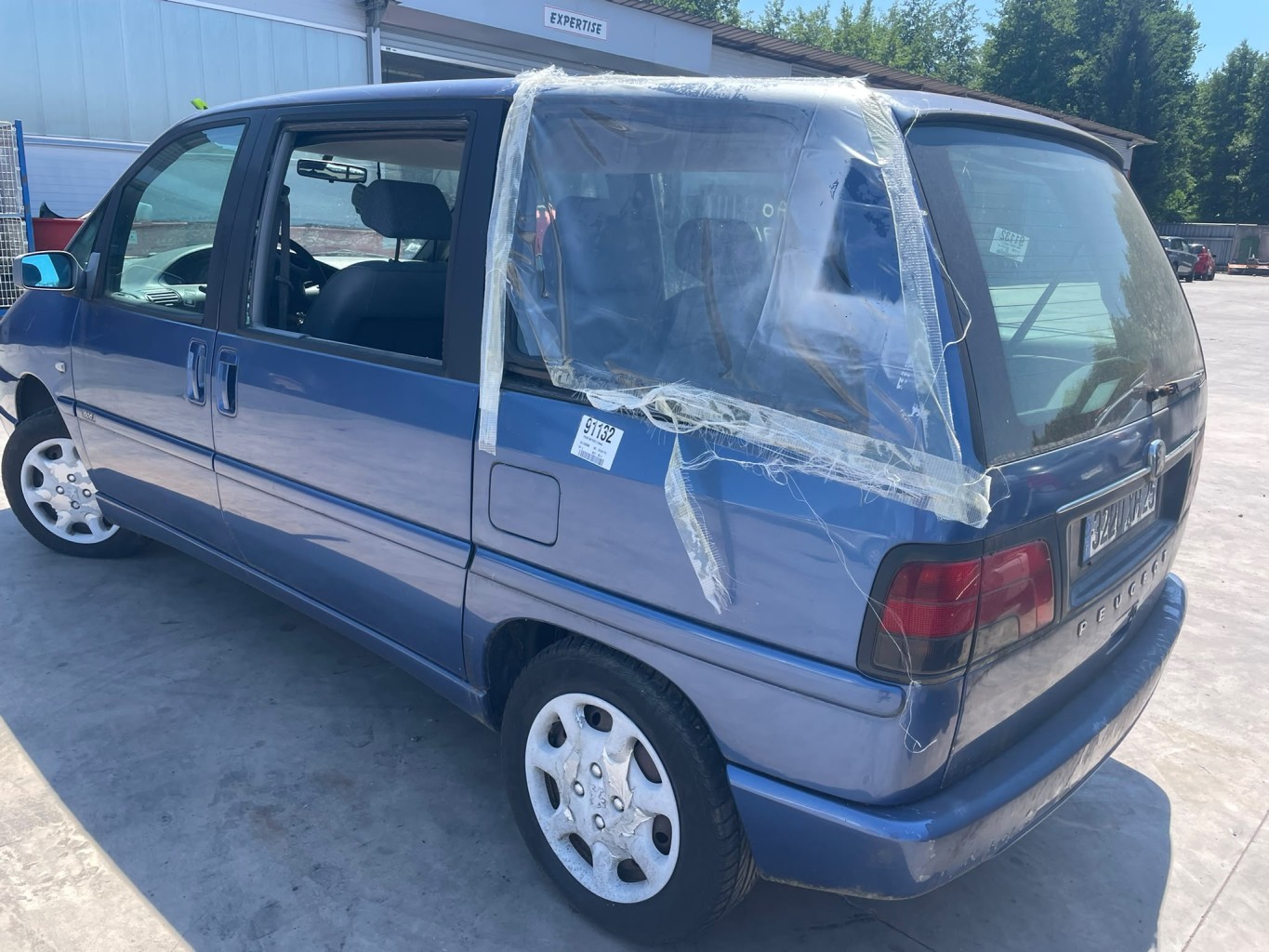 Malle/Hayon arriere pour PEUGEOT 806 PHASE 2 Malle/Hayon arriere pour PEUGEOT 806 PHASE 2