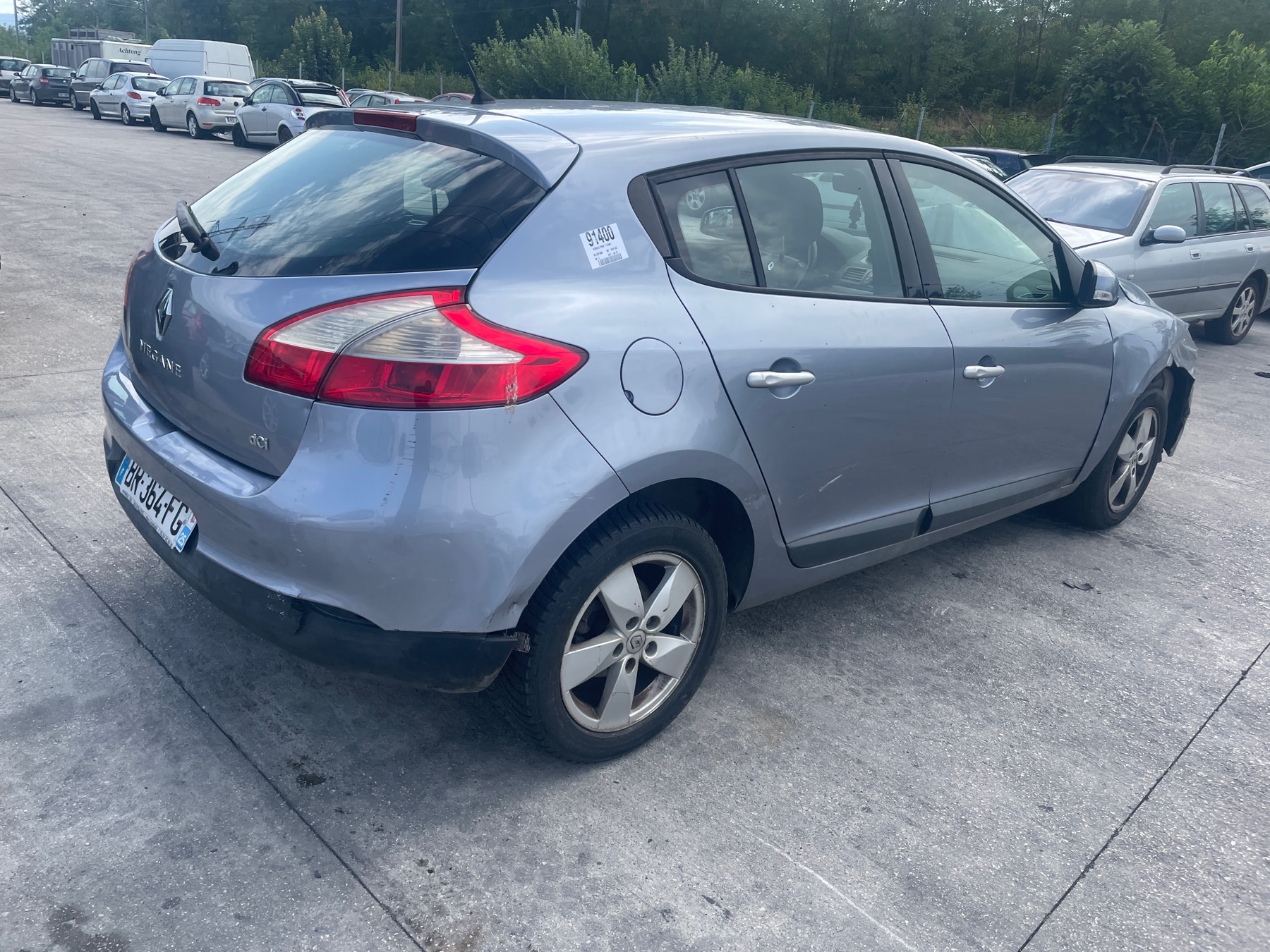 Feu arriere principal droit (feux) pour RENAULT MEGANE III PHASE 1 Feu arriere principal droit (feux) pour RENAULT MEGANE III PHASE 1