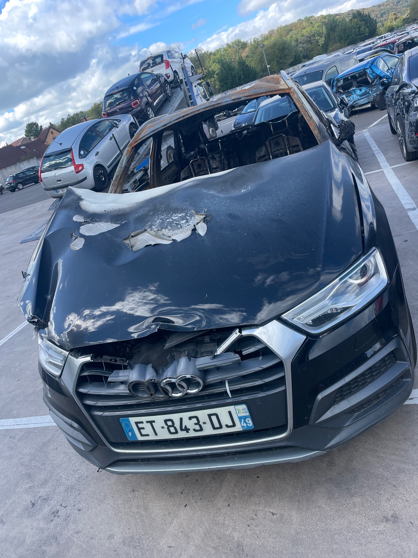 Pare choc avant pour AUDI Q3 1 PHASE 2 Pare choc avant pour AUDI Q3 1 PHASE 2