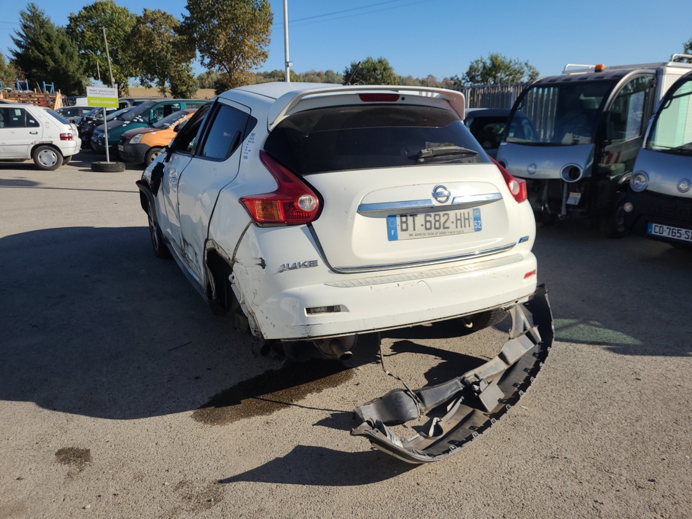 Malle/Hayon arriere pour NISSAN JUKE 1 PHASE 1 Malle/Hayon arriere pour NISSAN JUKE 1 PHASE 1