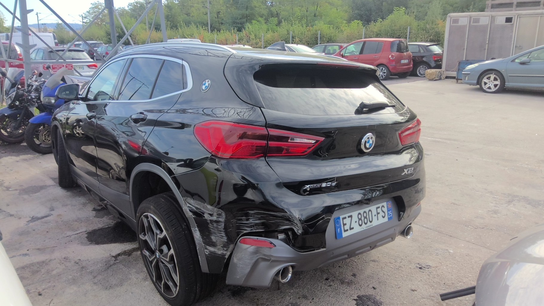 Plage arriere pour BMW X2 F39 Plage arriere pour BMW X2 F39