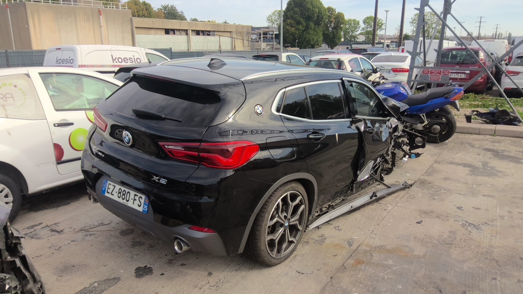 Plage arriere pour BMW X2 F39 Plage arriere pour BMW X2 F39