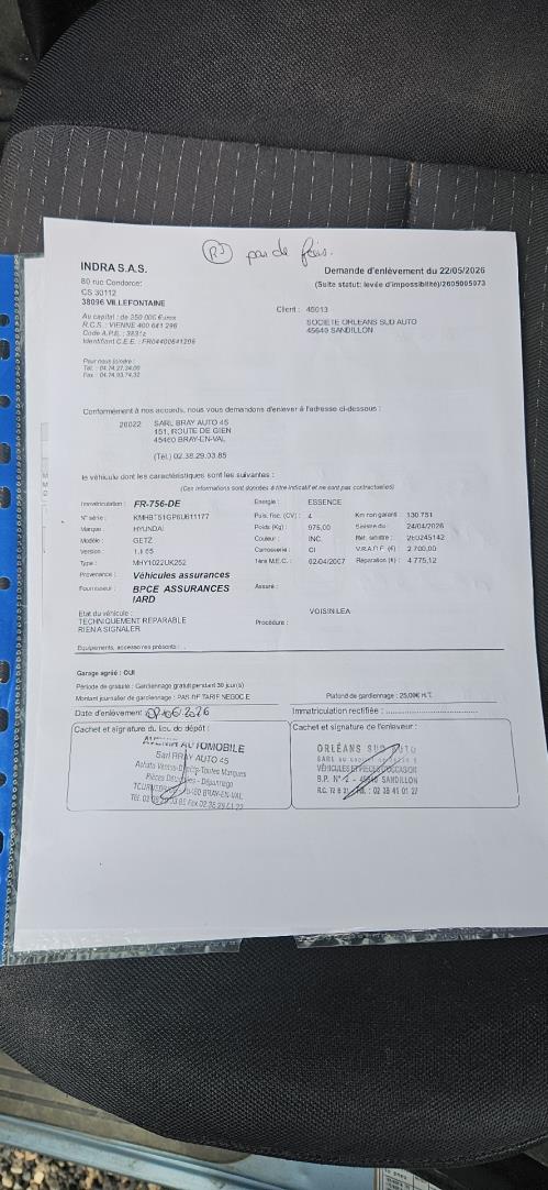 Foto del ricambio