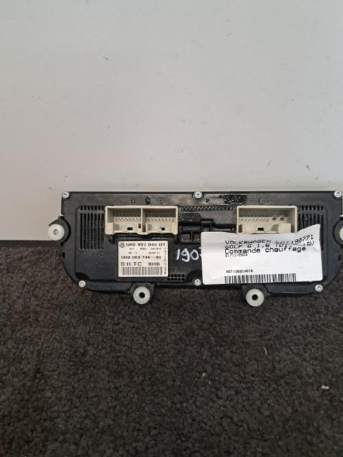 Image Commande chauffage - VOLKSWAGEN GOLF 6