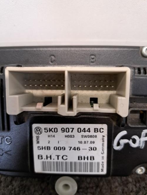 Image Commande chauffage - VOLKSWAGEN GOLF 6