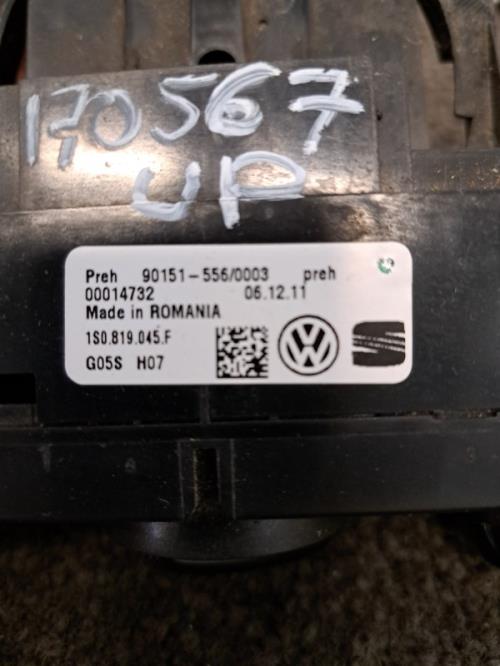 Image Commande chauffage - VOLKSWAGEN UP