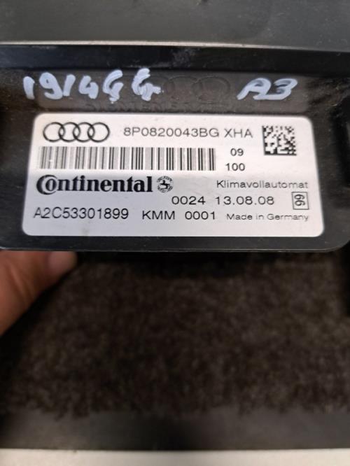 Image Commande chauffage - AUDI A3 2