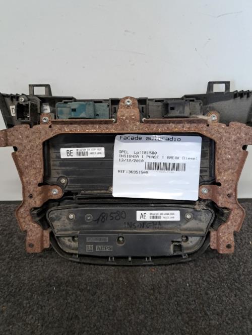 Image Facade autoradio - OPEL INSIGNIA 1