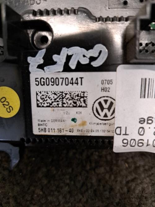 Image Commande chauffage - VOLKSWAGEN GOLF 7