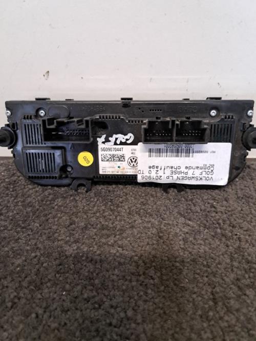 Image Commande chauffage - VOLKSWAGEN GOLF 7