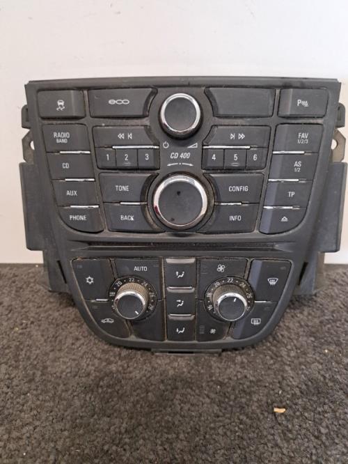 Image Commande chauffage - OPEL ASTRA J