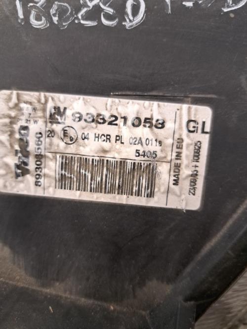 Image Optique avant principal droit (feux)(phare) - OPEL MERIVA A