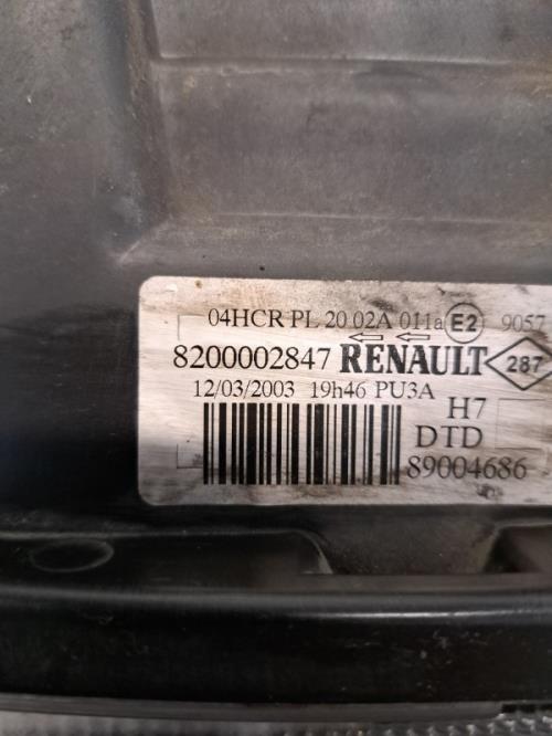 Image Optique avant principal droit (feux)(phare) - RENAULT LAGUNA 2