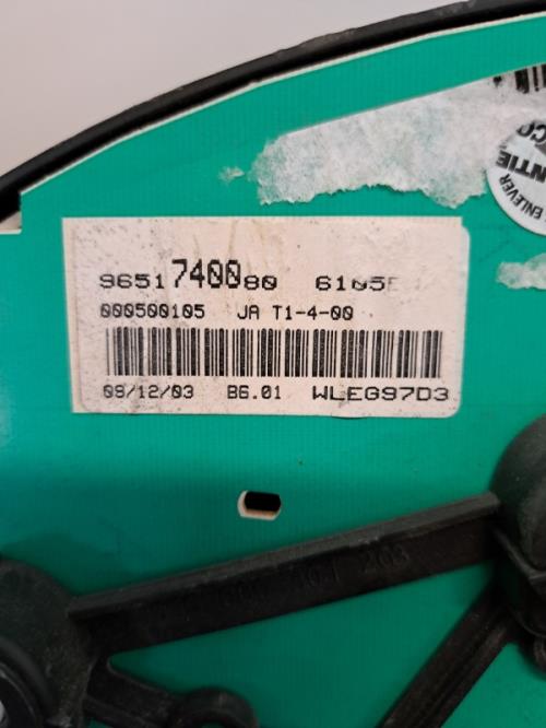 Image Compteur - PEUGEOT 206