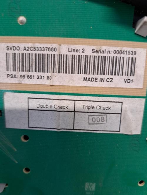 Image Compteur - PEUGEOT 207