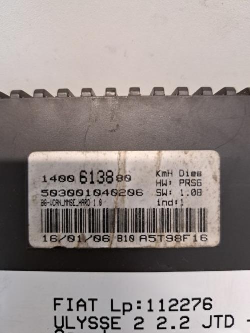 Image Compteur - FIAT ULYSSE 2
