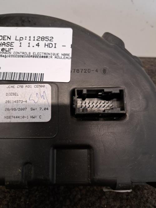 Image Compteur - CITROEN C2