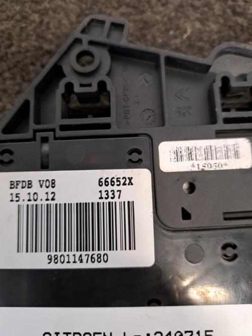 Image Porte fusible - CITROEN DS3