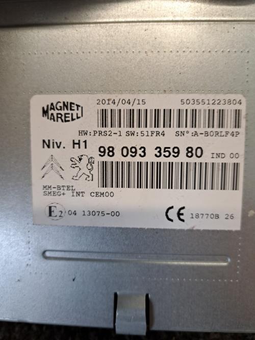 Image Autoradio d'origine - PEUGEOT 308 2