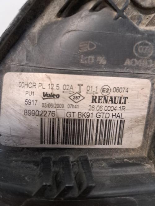 Image Optique avant principal gauche (feux)(phare) - RENAULT LAGUNA 3