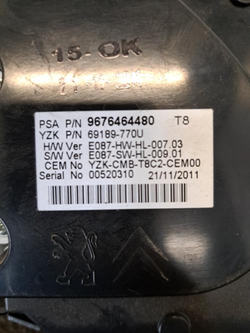 Image Compteur - PEUGEOT 3008 1