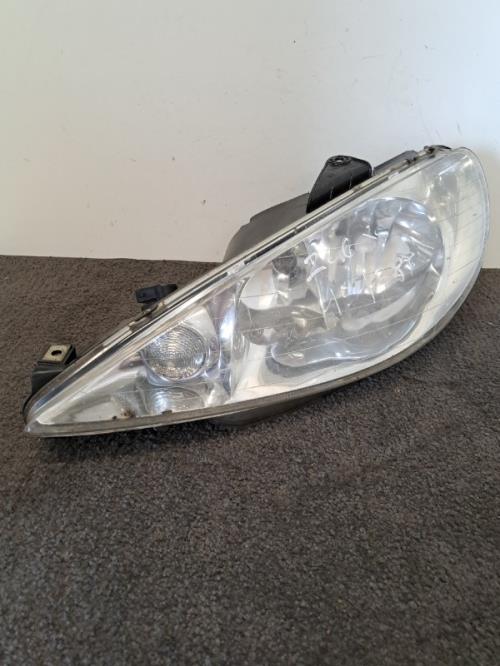 Image Optique avant principal gauche (feux)(phare) - PEUGEOT 206