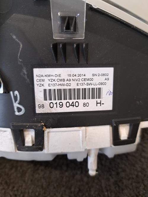 Image Compteur - PEUGEOT 208 1