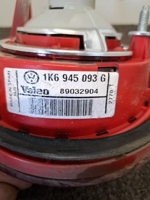 Image Feu arriere secondaire gauche (feux) - VOLKSWAGEN GOLF 5