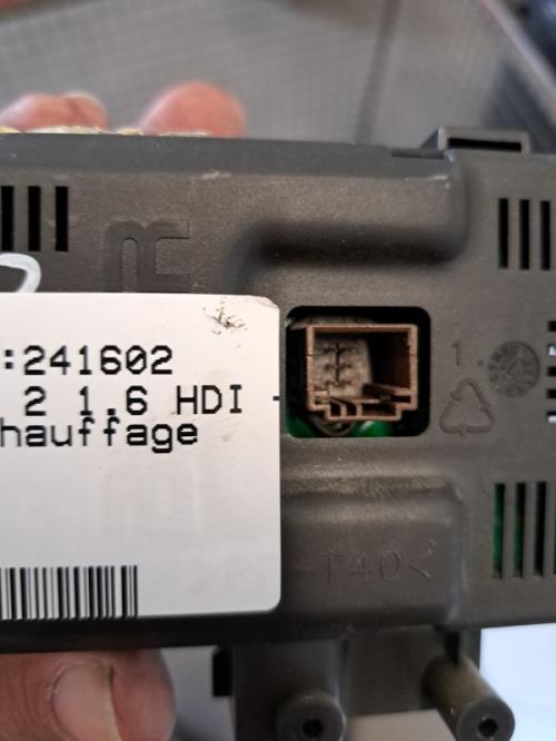 Image Commande chauffage - CITROEN C4 1