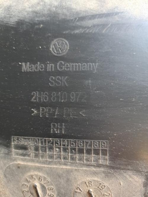 Image Pare boue arriere droit - VOLKSWAGEN AMAROK