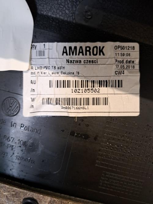 Image Garniture porte avant droite - VOLKSWAGEN AMAROK