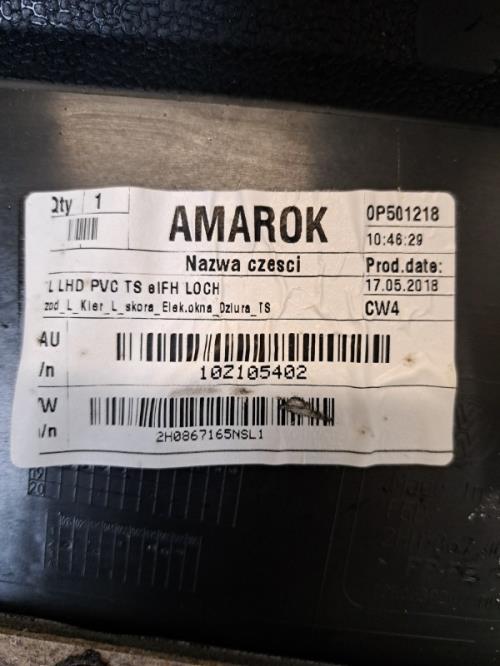 Image Garniture porte avant gauche - VOLKSWAGEN AMAROK