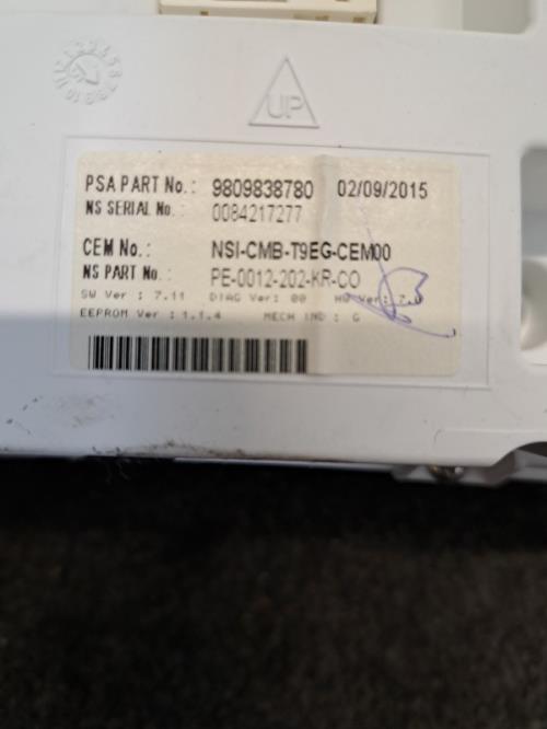 Image Compteur - PEUGEOT 308 2