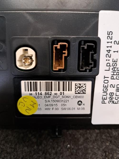 Image Ecran GPS - PEUGEOT 308 2