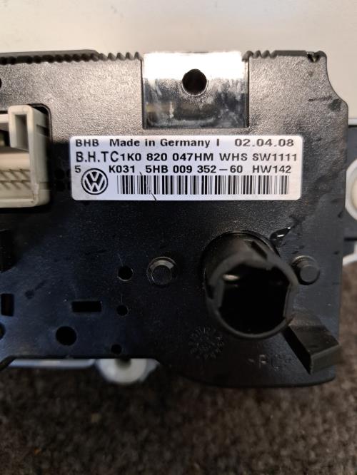Image Commande chauffage - VOLKSWAGEN CADDY 3