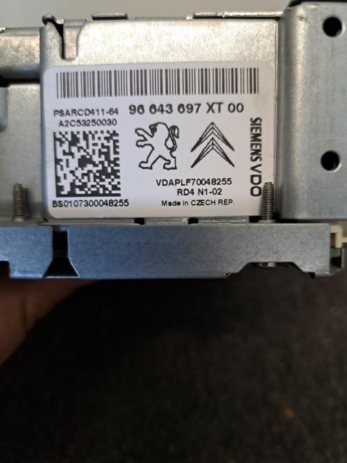 Image Autoradio d'origine - PEUGEOT 207