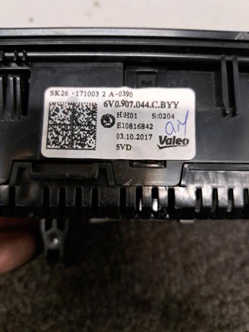 Image Commande chauffage - SKODA FABIA 3