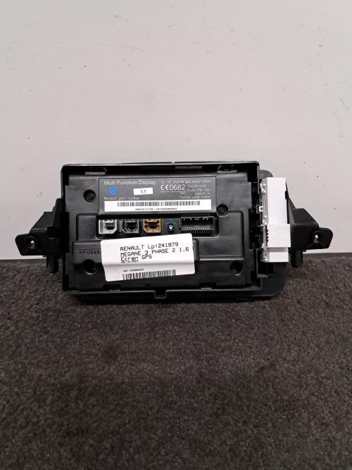Image Ecran GPS - RENAULT MEGANE 3