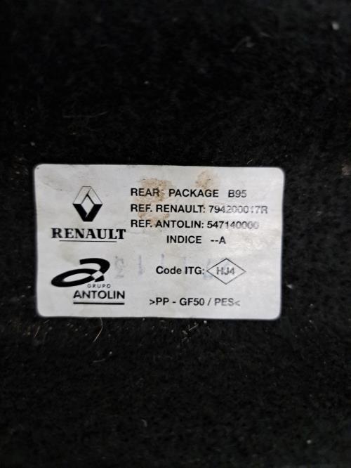 Image Plage arriere - RENAULT MEGANE 3
