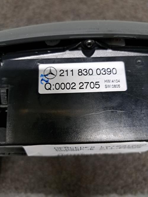 Image Commande chauffage - MERCEDES CLASSE E 211