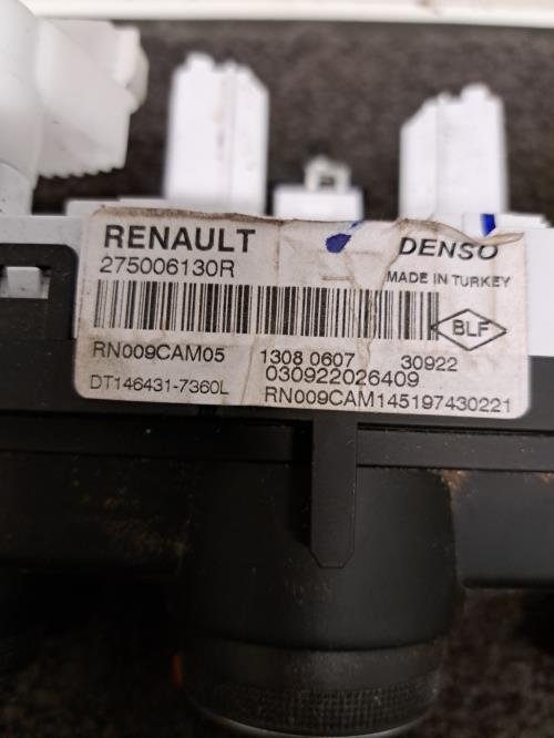 Image Commande chauffage - RENAULT CLIO 5